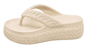 Floatix Go Thumb Design Slippers (Beige)